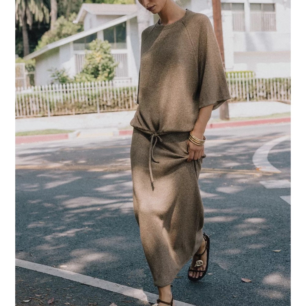 Zara knit skirt and top set